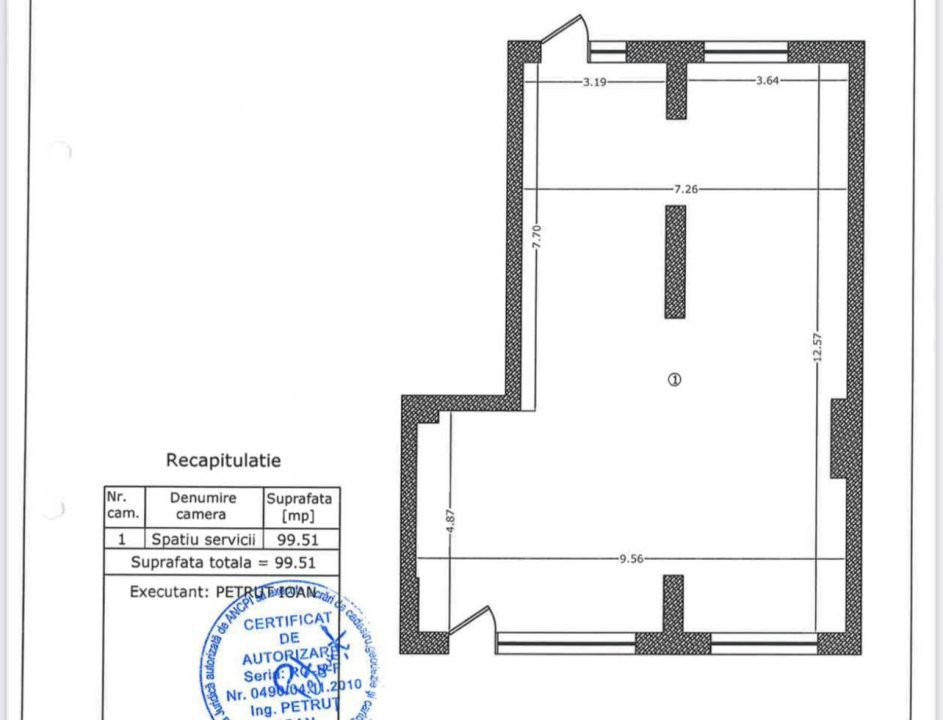 Investitie ideala – spatiu comercial de vanzare pe Soseaua Morarilor, 100 mp
