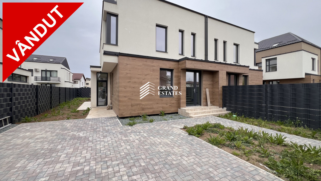Vila ansamblu modern I 4 dormitoare I finisaje de calitate I 2 locuri parcare