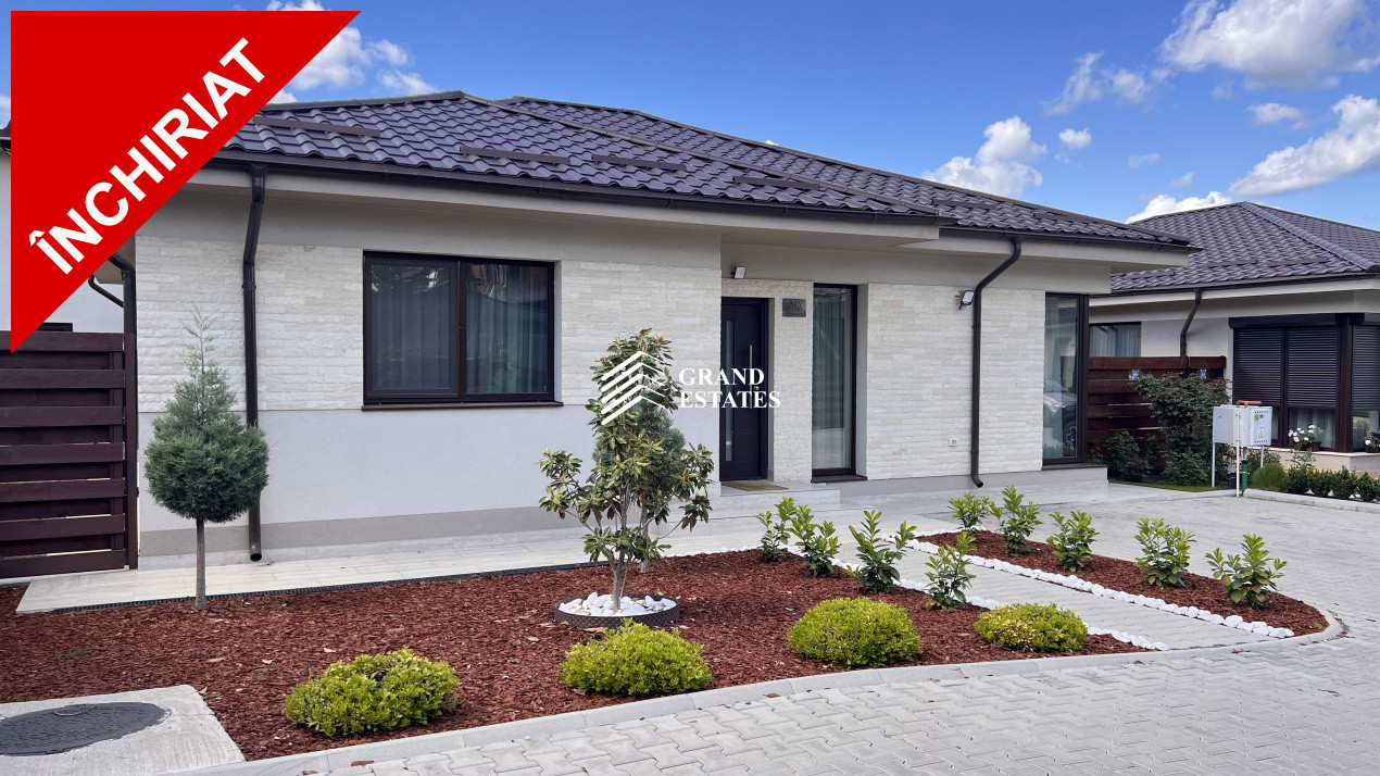 Vila deosebita de inchiriat I 3 camere I Complex RST Residence I Corbeanca