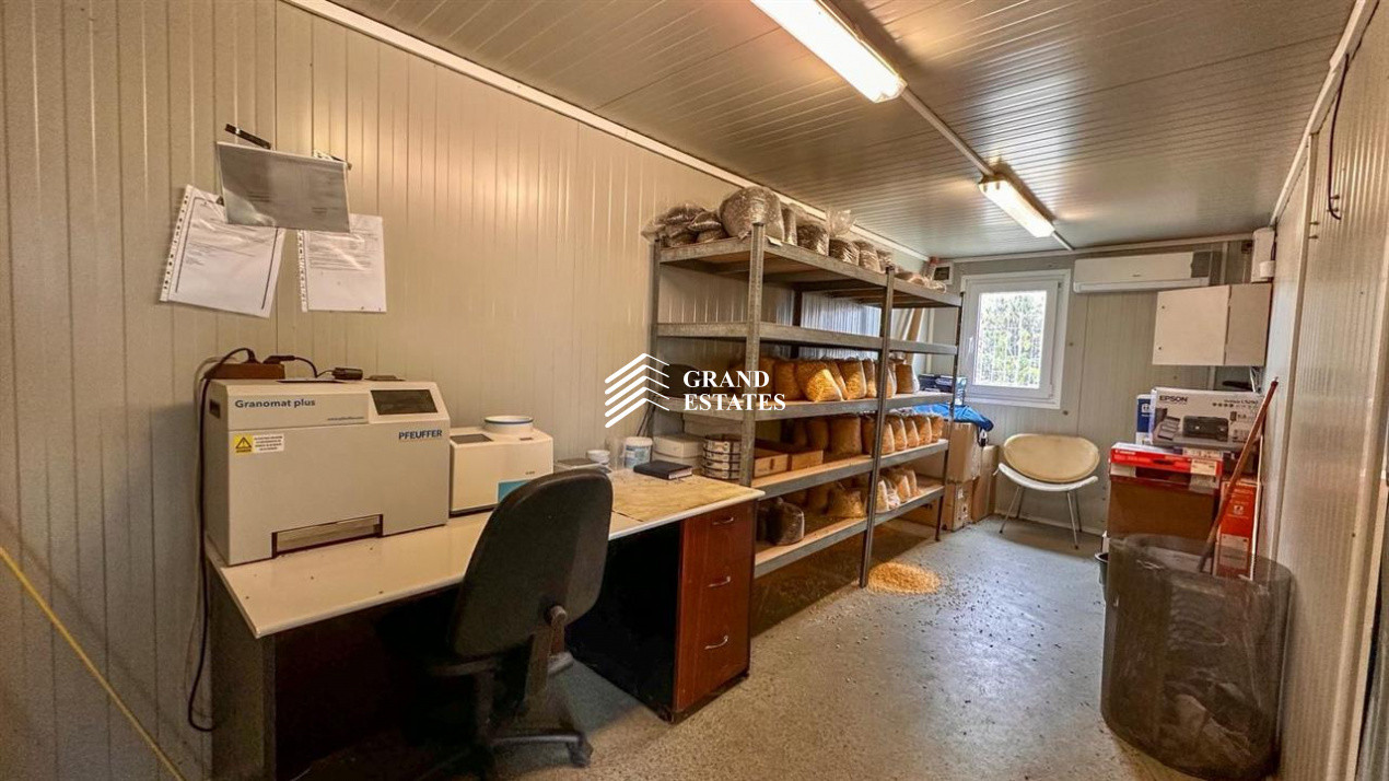 Baza de recepție și depozitare cereale | 880tone capacitate totala(4 celule)