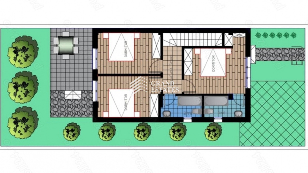 Vila in duplex I 4 camere I complex rezidential I 2 locuri de parcare