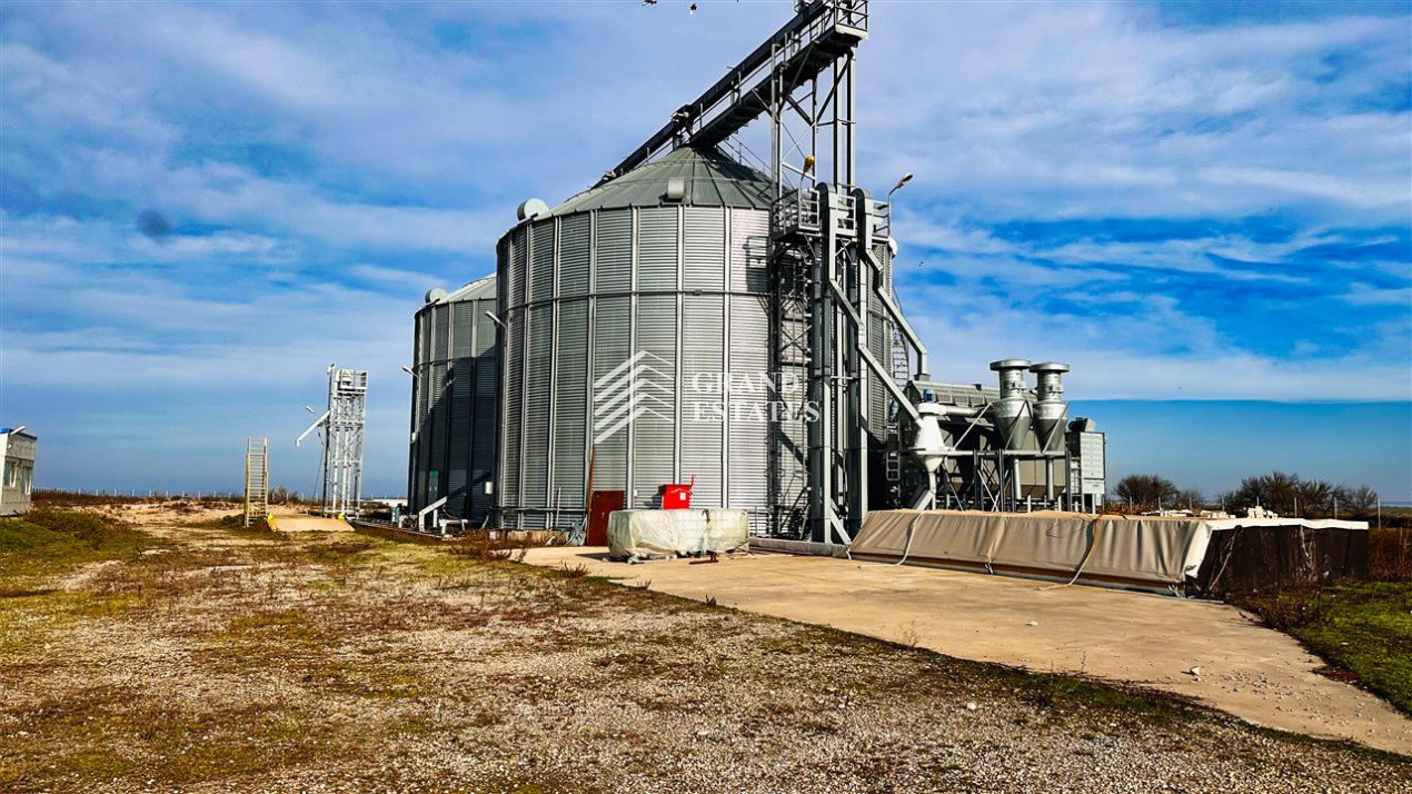 Siloz - Baza receptie si depozitare cereale 3000 tone | 2 ha teren | 