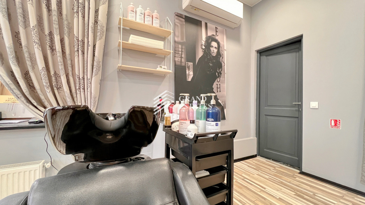 Vanzare afacere salon beauty I Spatiu inchiriat I Dotari standard coafura