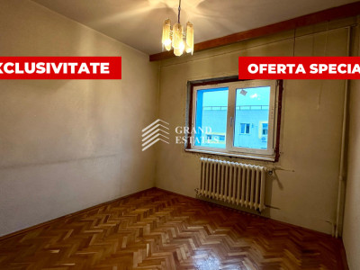 Apartament cu 4 camere | 89,2 mp | 2 bai | 2 Balcoane | Dunavat 14 | De Renovat 