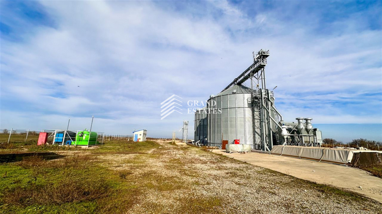 Siloz - Baza receptie si depozitare cereale 3000 tone | 2 ha teren | 