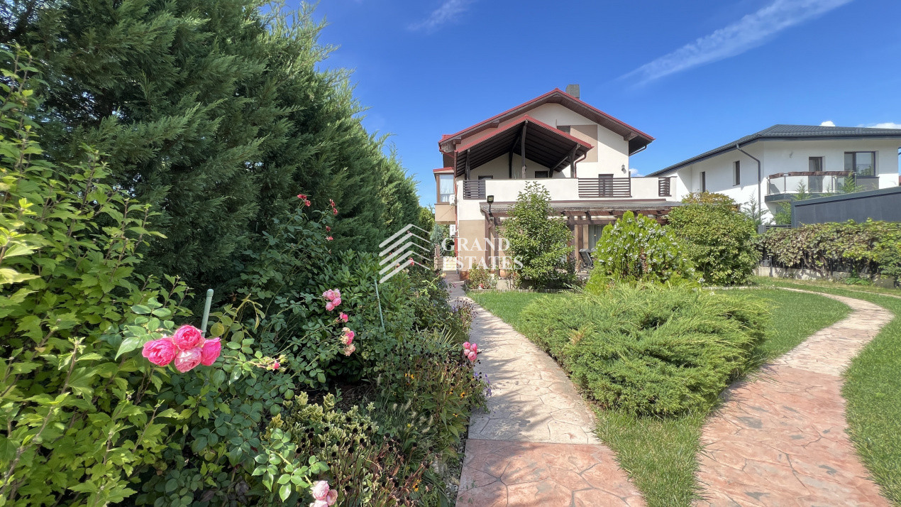 Vila unicat de inchiriat | Otopeni | 360 mp utili | Teren 900 mp | 8 camere | 