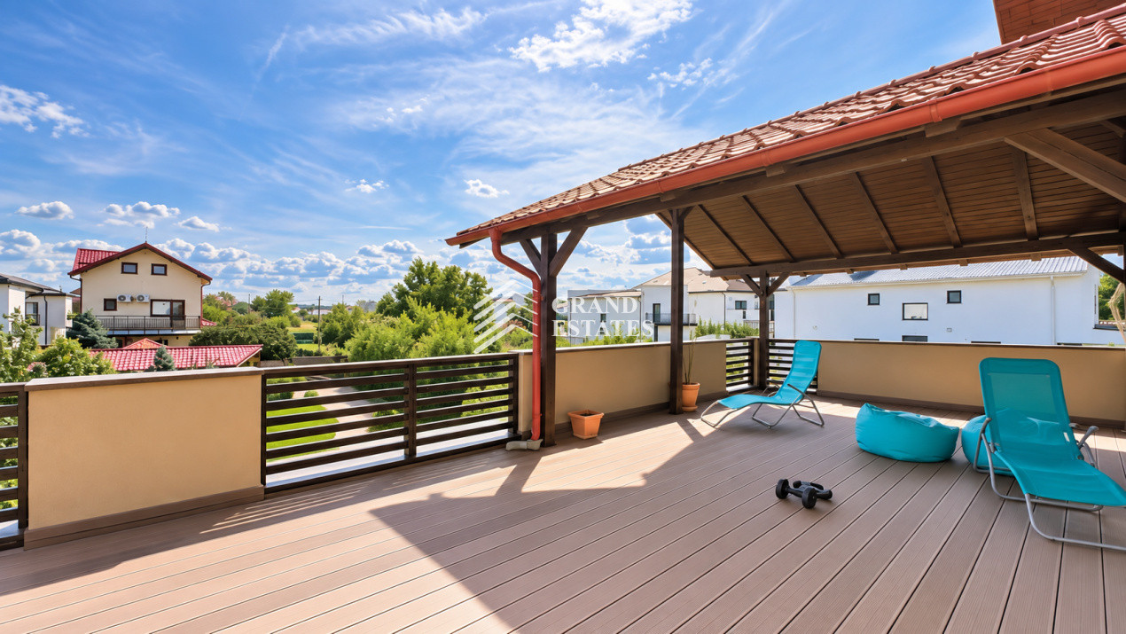 Vila unicat de inchiriat | Otopeni | 360 mp utili | Teren 900 mp | 8 camere | 