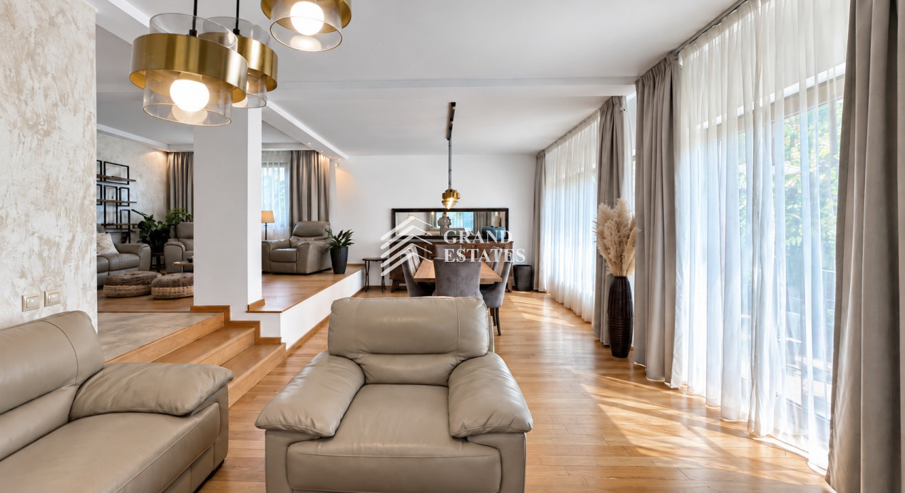 Vila unicat de inchiriat | Otopeni | 360 mp utili | Teren 900 mp | 8 camere | 
