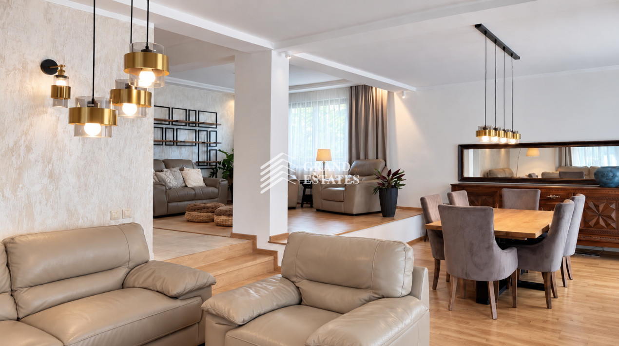 Vila unicat de inchiriat | Otopeni | 360 mp utili | Teren 900 mp | 8 camere | 