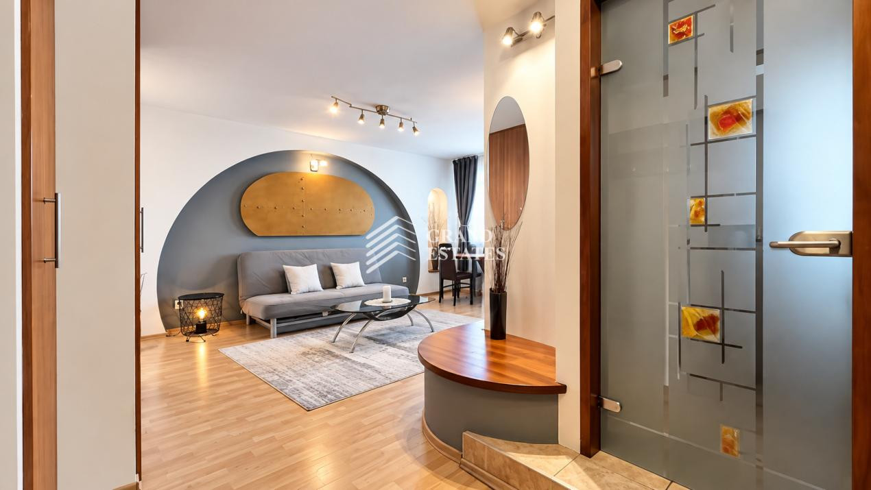 De închiriat | Apartament cu zonă de birou | Băneasa – București