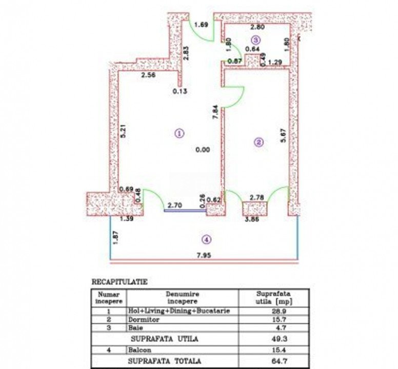 Apartament unic in Ansamblul Rezidential Cortina 126; Comision 0%